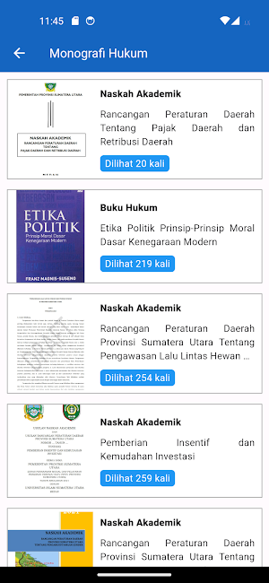 JDIH Pemprov Sumut Screenshot 3