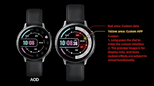 Colored Circle For Wear OS Screenshot 0