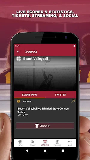 Park Buccaneers Athletics Screenshot 2