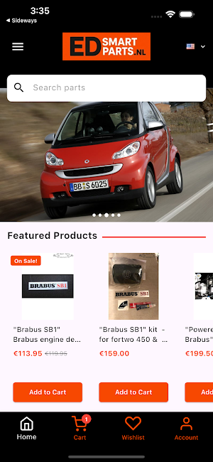 Ed Smart Parts Screenshot 2