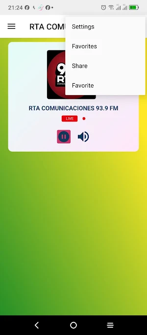 RTA COMUNICACIONES 93.9FM Screenshot 3