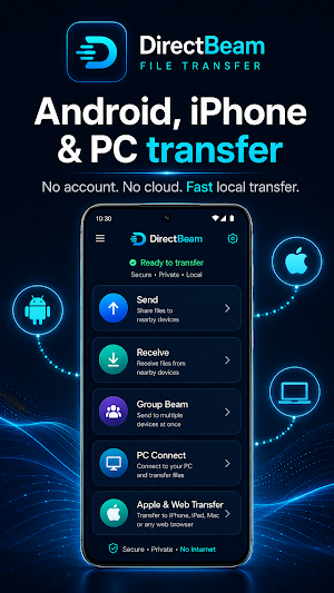 DirectBeam: File Transfer Screenshot 0