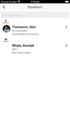 2024 WAFES Conference App Screenshot 3