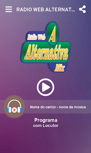 RÁDIO WEB ALTERNATIVA MIX Screenshot 1