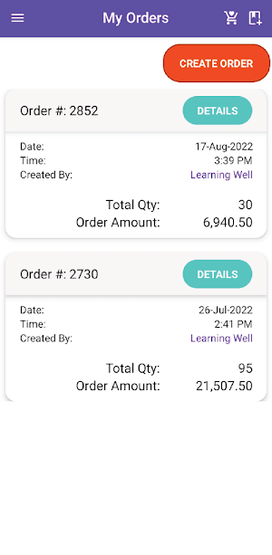 EzOrder Screenshot 1