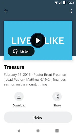 Pathways Church App Screenshot 2