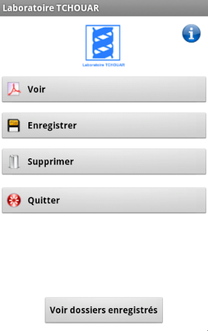 Laboratoire TCHOUAR Screenshot 1