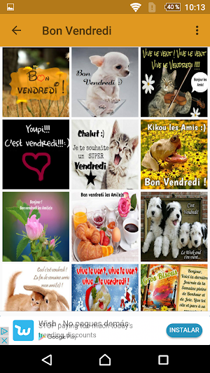 Bon Vendredi - Images et phrases Screenshot 3