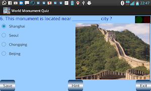 World Monument Quiz Screenshot 2