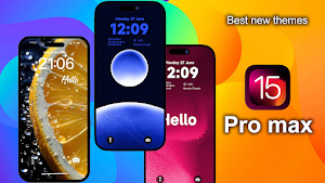iPhone 15 Pro Max Launcher Screenshot 1