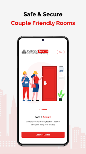 Delight Room:Hotel Booking App Screenshot 1
