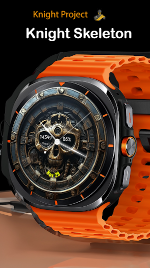 Knight Skeleton Watch Face Screenshot 0