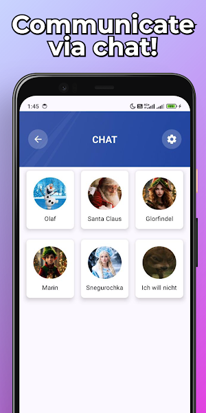 Christmas Fake Call & Chat Screenshot 2
