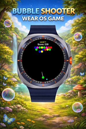 Bubble Shooter Wear OS Screenshot 3