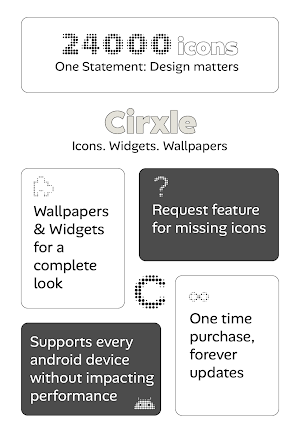 Cirxle Black Icon Pack Screenshot 0