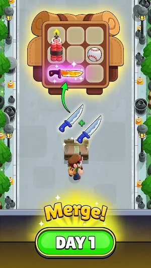 Bagbound Hero - Bag Merge RPG Screenshot 0