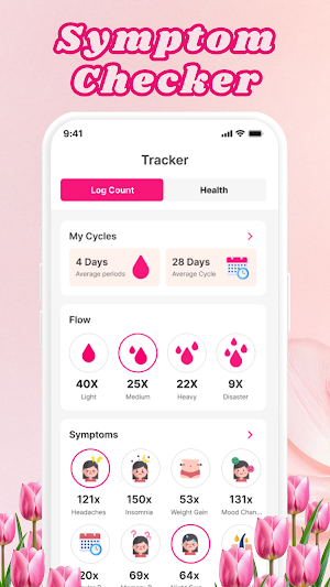 Period Tracker: Cycle Calendar Screenshot 2