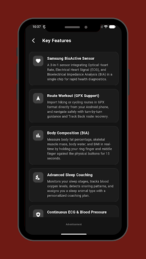 Galaxy Watch 5 Pro app Guide Screenshot 3