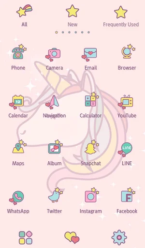 Unicorn Dream Theme Screenshot 2