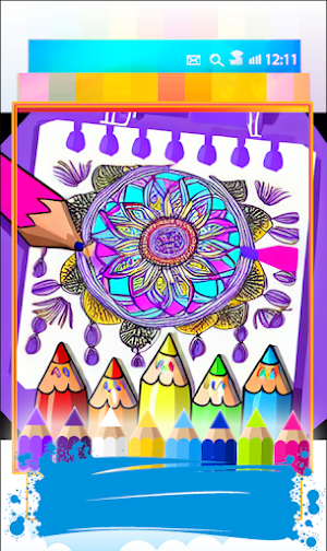 Dream catcher coloring book Screenshot 0