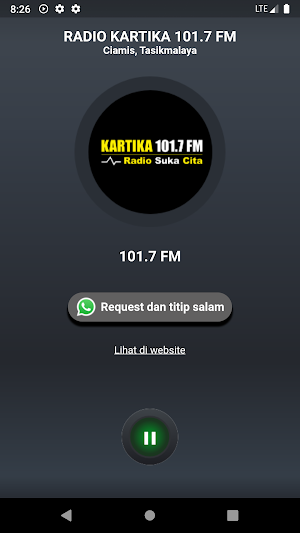 Radio Kartika FM Ciamis Screenshot 0