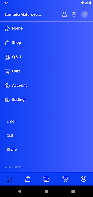 LAMBDA MOTORCYCLES STORE Screenshot 0