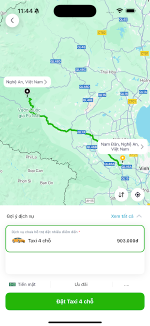 Taxi Điện Mạnh Hùng Screenshot 2