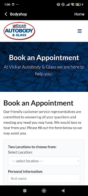 Vickar Chevrolet Screenshot 1