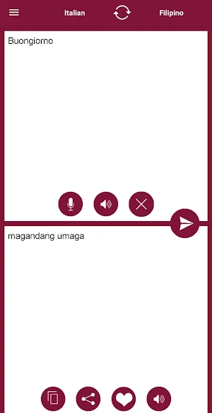 Italian - Filipino Translator Screenshot 0