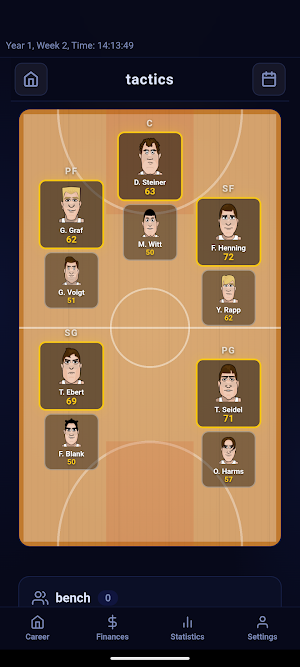 Online Basketball Manager Screenshot 0