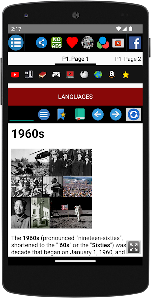 60s 1960s - History Screenshot 1