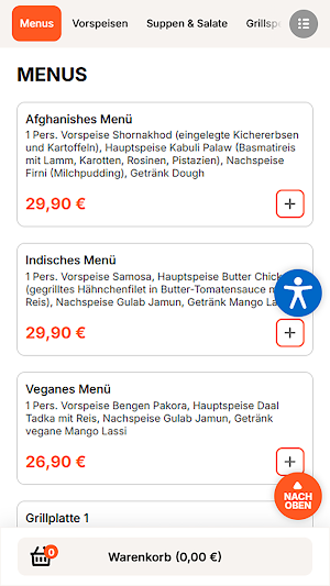 Bamiyan & Bollyfood Restaurant Screenshot 2