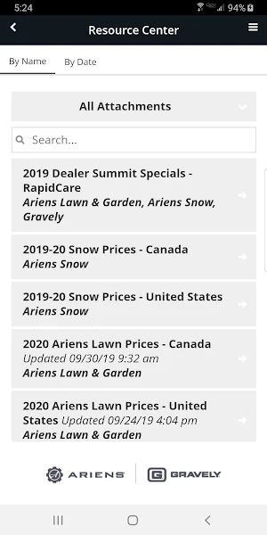 Ariens Co. Screenshot 1