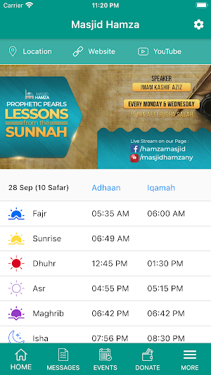Masjid Hamza Screenshot 2