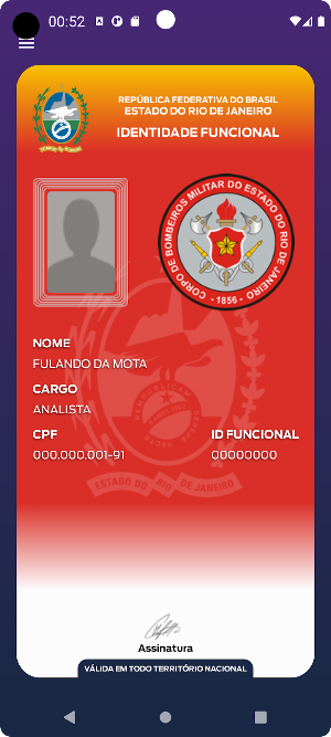 Carteira Funcional RJ Screenshot 2