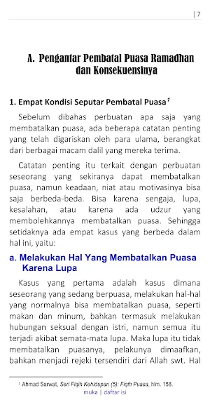 Pembatal Puasa Dan Konsekuensi Screenshot 2