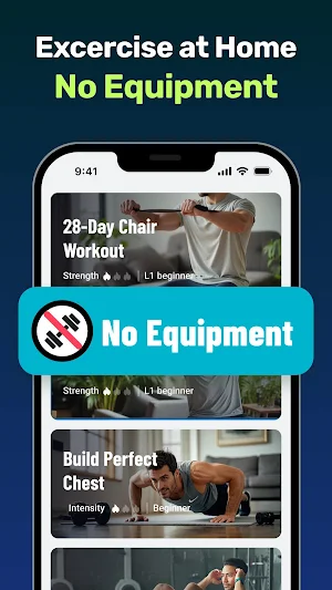Men Workout at Home Screenshot 1