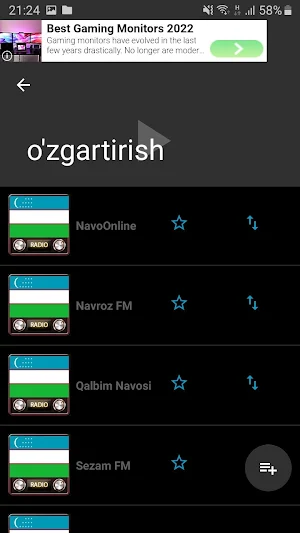 O'zbekiston radiolari Screenshot 2