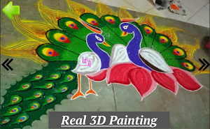 Indian Diwali Rangoli Design Screenshot 2