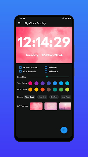 Big Clock Display Timer Screenshot 2