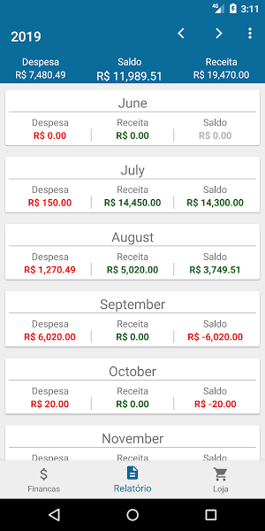 Simple Finance Screenshot 2