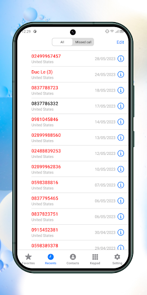 iCall Phone - Dialer Screenshot 1