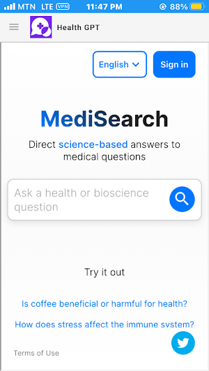 HealthGPT Screenshot 0