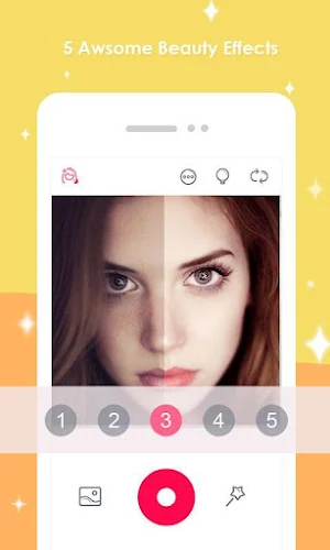 Selfie Video maker-beauty cam Screenshot 2