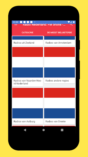 Radio Netherlands: FM Radio NL Screenshot 0