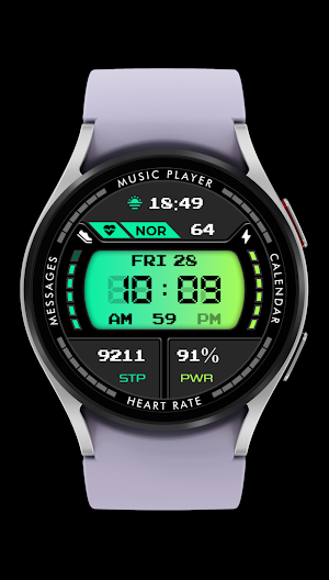 Phantom - LCD v4 | watch face Screenshot 1