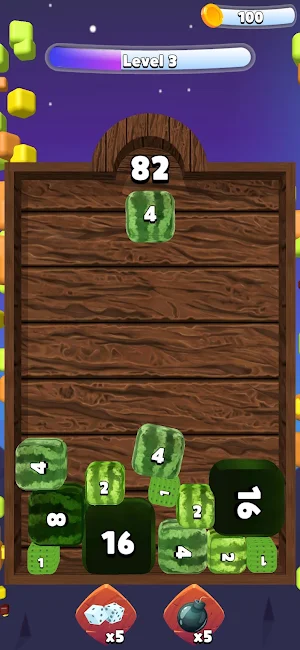 fruit merge: watermelon suika Screenshot 1