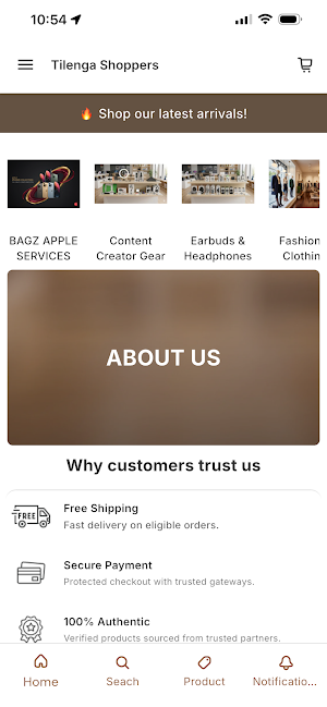 Tilenga Shoppers Screenshot 1