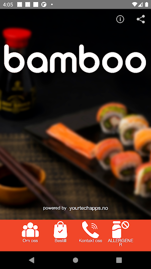 Bamboo restaurant Uranienborg Screenshot 0