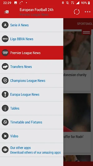 European Football 24h Screenshot 3